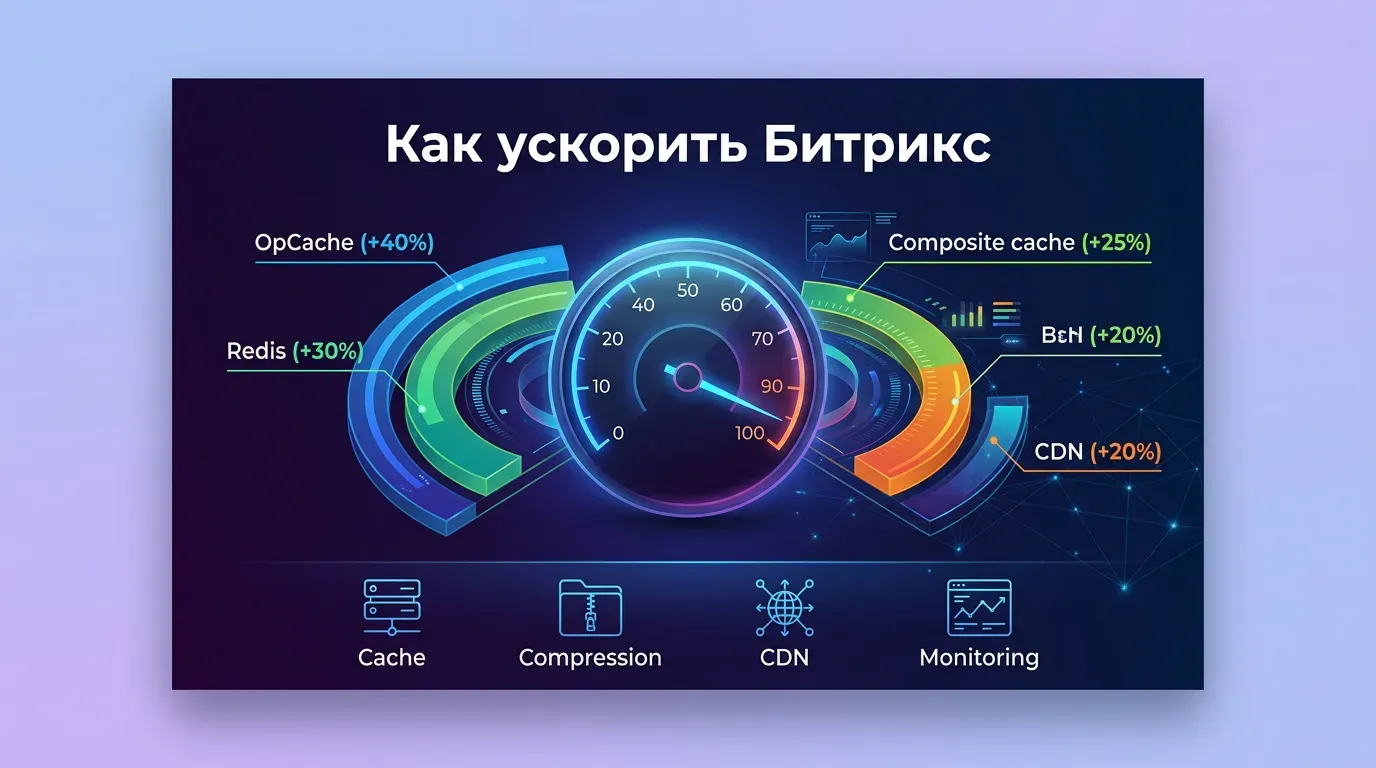 Оптимизация производительности 1С-Битрикс на VPS