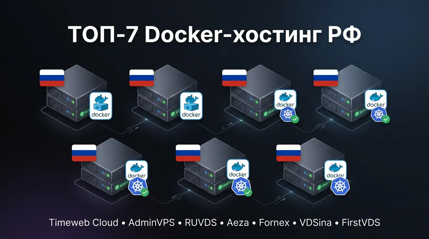 ТОП-7 российских провайдеров с поддержкой Docker