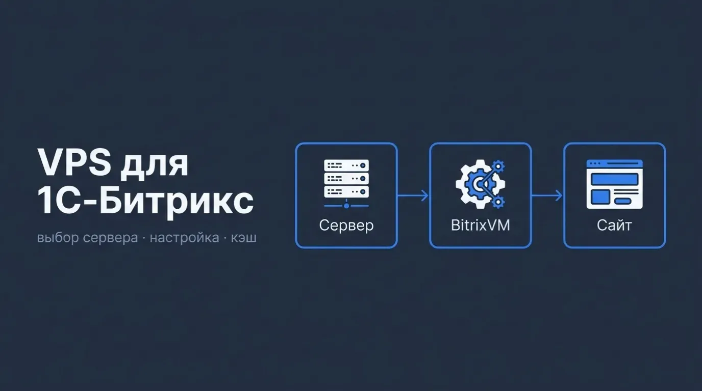 VPS для 1С-Битрикс: выбор сервера и настройка