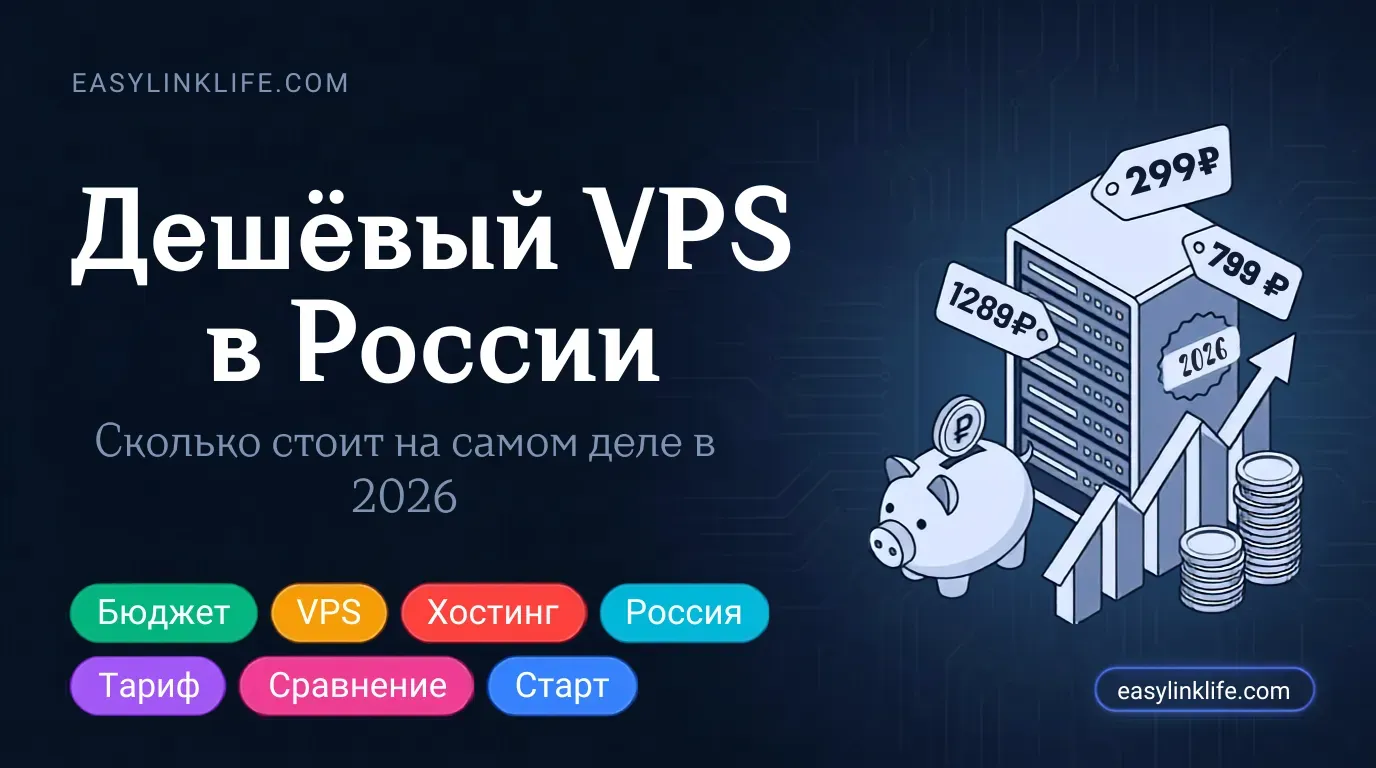 Дешёвый VPS в России 2026: сколько стоит на самом деле