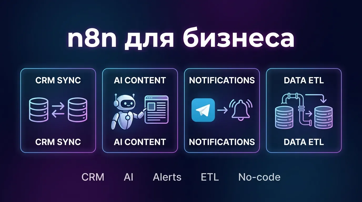 Сценарии автоматизации n8n на VPS