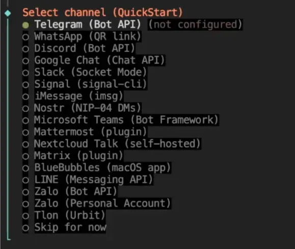 Процесс установки OpenClaw на VPS через терминал