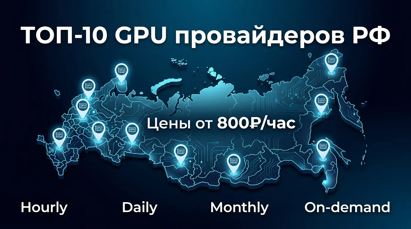 ТОП-10 GPU-провайдеров России 2026