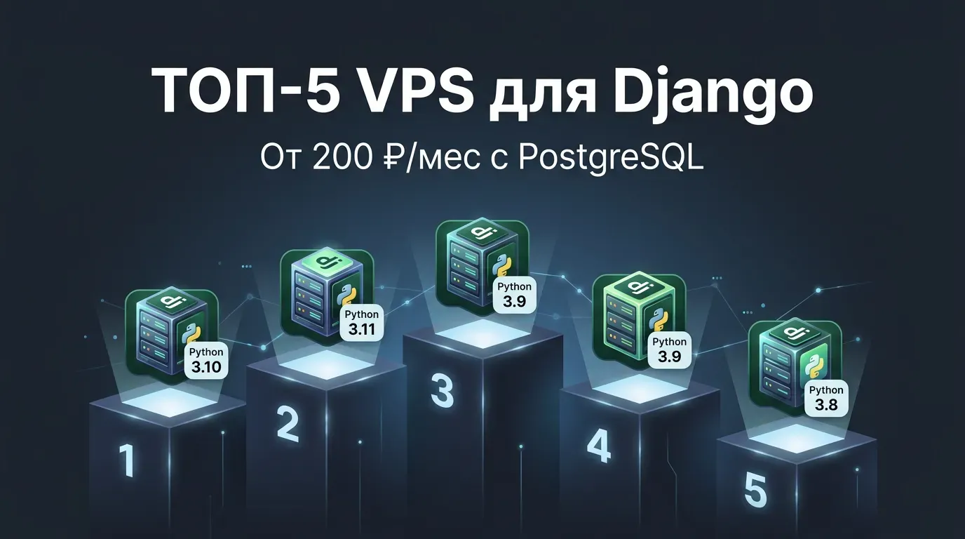 ТОП-5 VPS для Django в 2026 году