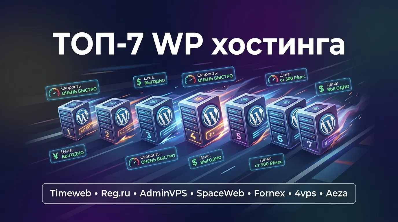 ТОП-7 провайдеров для WordPress